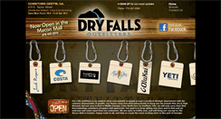 Desktop Screenshot of dryfallsoutfitters.com